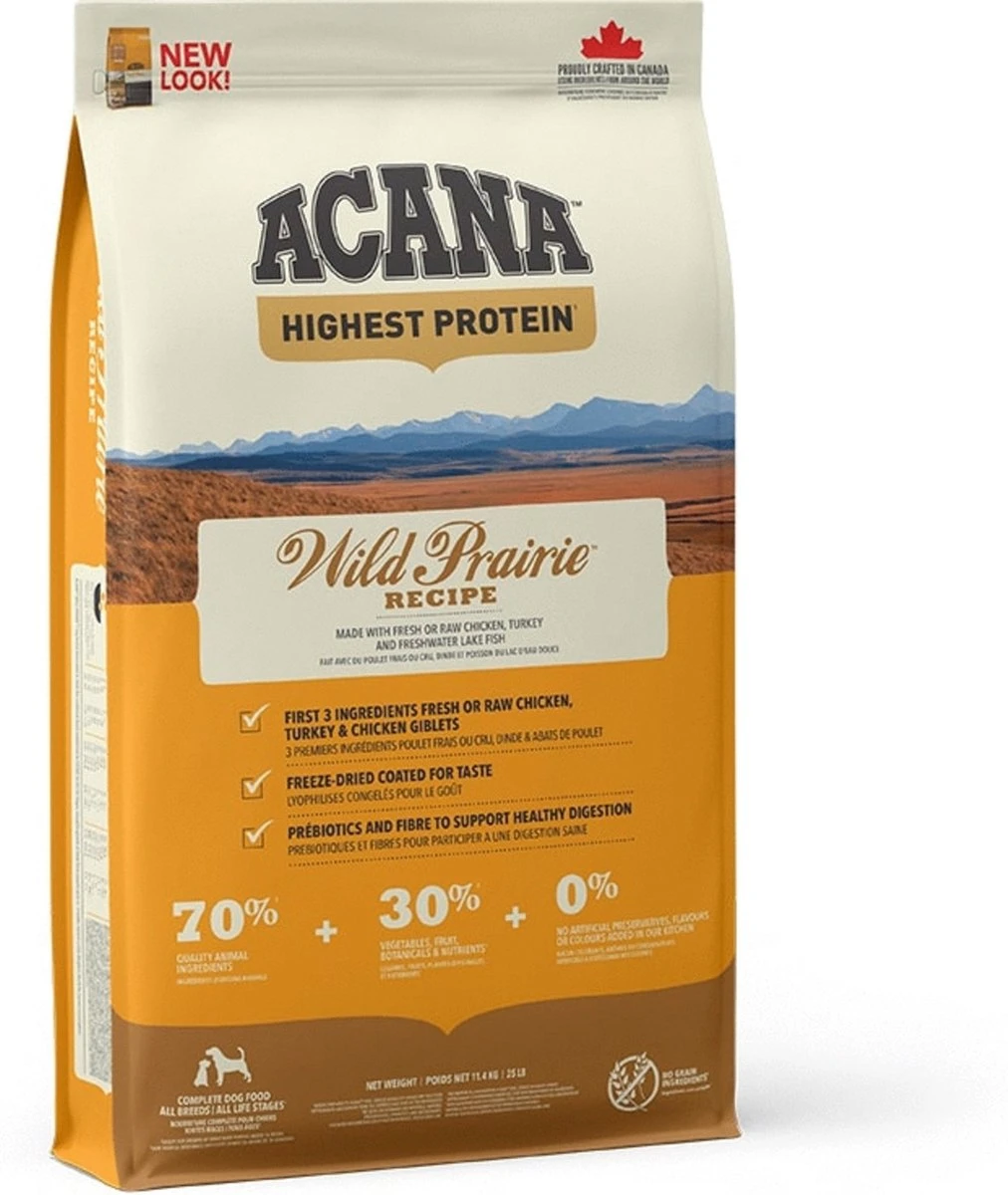 Acana Regionals Wild Prairie Dog 11,4 Kg - Hond 10 Acana Regionals Wild Prairie Dog 11,4 Kg - Hond - Afbeelding 10