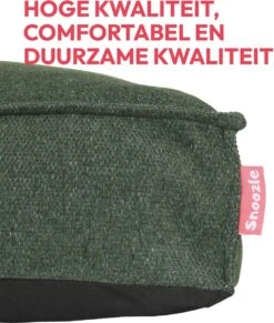 Snoozle Orthopedische Hondenmand - Zacht En Luxe Hondenkussen - Hondenbed - Wasbaar - Hondenmanden - 100 X 70 Cm - Groen -Hondenbenodigdheden Winkel 1017x1200