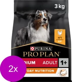Pro Plan Dog Adult Medium Breed Kip - Hondenvoer - 2 X 3 Kg -Hondenbenodigdheden Winkel 1043x1200 2