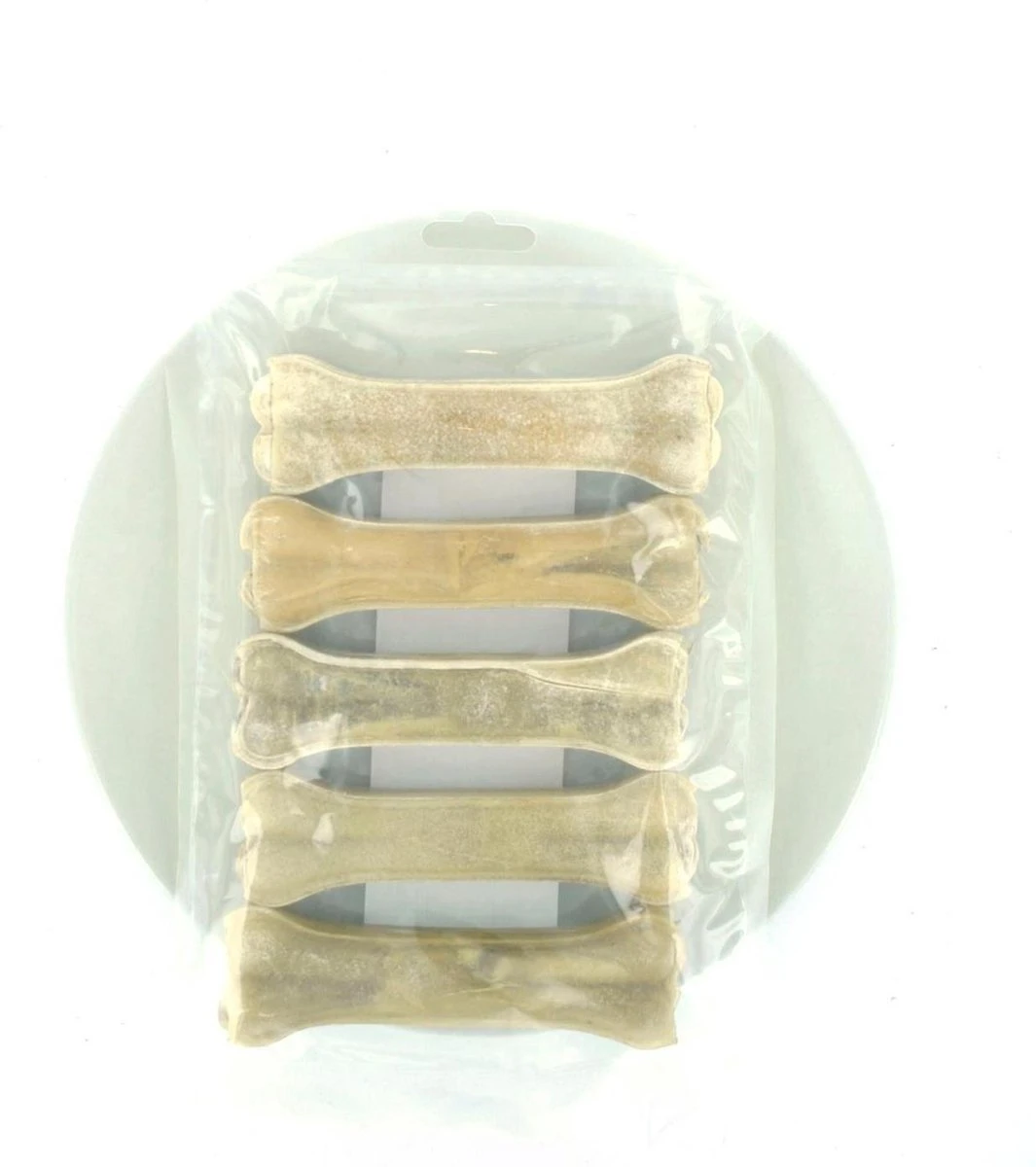 Geperste Kauwbotten 14cm 5 Stuks - Hondensnacks - Hondenbot - Kauwsnack - Kleine Hond - Geperst 2 Geperste Kauwbotten 14cm 5 Stuks - Hondensnacks - Hondenbot - Kauwsnack - Kleine Hond - Geperst - Afbeelding 2