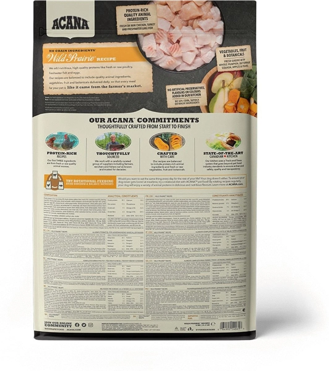 Acana Regionals Wild Prairie Dog 11,4 Kg - Hond 7 Acana Regionals Wild Prairie Dog 11,4 Kg - Hond - Afbeelding 7