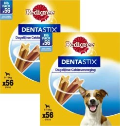 Pedigree Dentastix Mini Hond Voordeelpak - Gebitsverzorgende Hondensnack - 2 X 56 Stuks -Hondenbenodigdheden Winkel 1144x1200