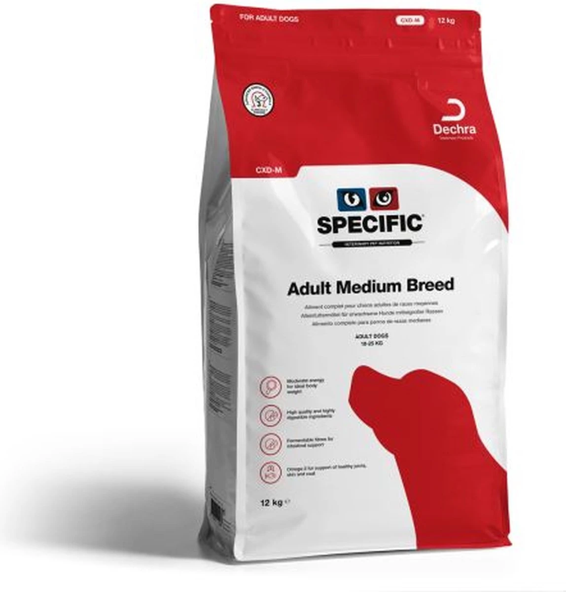 Specific Adult Medium Breed CXD-M - 12 Kg 1 Specific Adult Medium Breed CXD-M - 12 Kg