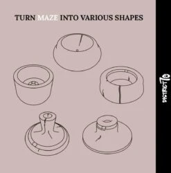 District 70 MAZE 3-in-1 Opvouwbare Kartonnen Kattenmand - Inclusief Catnip Balletje - Voor Slapen, Spelen En Krabben! -Hondenbenodigdheden Winkel 1184x1200 1