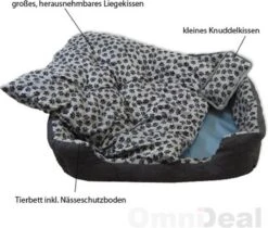 Eyepower Hondenbed 82x70x20 Cm Hondenkussen Wasbaar Dierenkussen Dierlijk Bed Kattenbed Kattenbed... -Hondenbenodigdheden Winkel 1200x1020