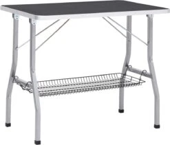 VIDAXL Hondentrimtafel Verstelbaar Met 2 Lussen En Opbergschap -Hondenbenodigdheden Winkel 1200x1027