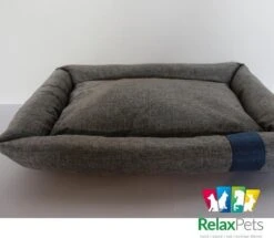 RelaxPets - Hondenmand - Grijs - 55x41x10cm -Hondenbenodigdheden Winkel 1200x1046