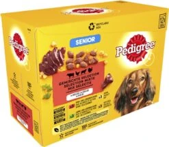 Pedigree Senior In Gelei Honden Natvoer - Vlees En Gevogelte In Gelei - 48 X 100 Gr -Hondenbenodigdheden Winkel 1200x1048 1