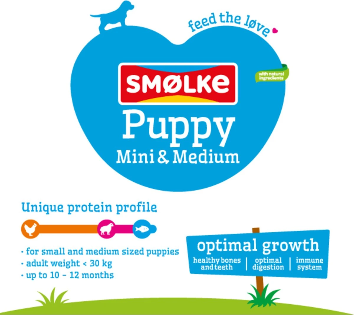 Smolke Puppy Hondenvoer - Mini/medium - 3 Kg 3 Smolke Puppy Hondenvoer - Mini/medium - 3 Kg - Afbeelding 3
