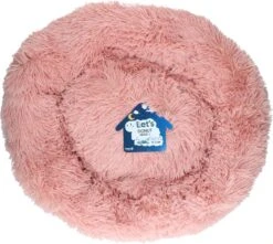 Let's Sleep Donut Mand 60 Cm Roze -Hondenbenodigdheden Winkel 1200x1075 2
