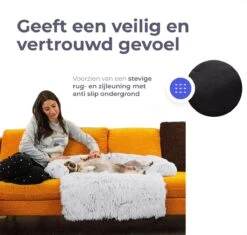 Quzi Hondenkussen Voor Bank - Fluffy Hondendeken - Bankbescherming Hond - 85x85cm - Afneembare Hoes -Hondenbenodigdheden Winkel 1200x1142 1