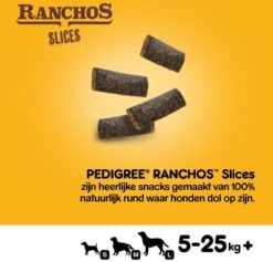 Pedigree Ranchos Slices Hondensnacks - Rund - 8 X 60 Gr -Hondenbenodigdheden Winkel 1200x1150 1