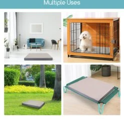 Nobleza Orthopedische Hondenkussen Wasbaar - Hondenbed - Maat L: 90 X 70 X 8 Cm - Grijs -Hondenbenodigdheden Winkel 1200x1152