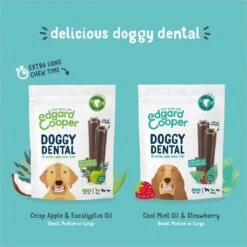 Edgard & Cooper Doggy Dental Sticks Appel - Eucalyptusolie Medium -Hondenbenodigdheden Winkel 1200x1200 111