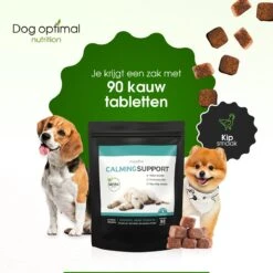 RUST EN KALMEREN CALMING Support 90 Stuks - Kalmeren - Antistressmiddel - Hond - Hondenkoekjes - Hondensupplementen - Honden - Puppy - Hondenvoeding -Hondenbenodigdheden Winkel 1200x1200 124