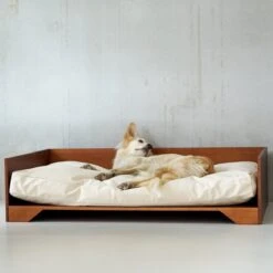 STUDIO ANIMAUX Hondenmand Met Katoenen Kussen (maat L) | 119 X 76,5 Cm | Hondenbed | Hondensofa | Hondenbank | Hout | Bruin 16 STUDIO ANIMAUX Hondenmand Met Katoenen Kussen (maat L) | 119 X 76,5 Cm | Hondenbed | Hondensofa | Hondenbank | Hout | Bruin -Hondenbenodigdheden Winkel 1200x1200 157