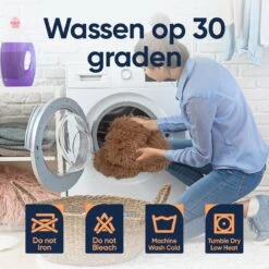 Happysnoots Hondenmand Met Rits - 80cm - Hondenbed - Donut Dog Bed - Fluffy - Grijs - Wasbaar 18 Happysnoots Hondenmand Met Rits - 80cm - Hondenbed - Donut Dog Bed - Fluffy - Grijs - Wasbaar -Hondenbenodigdheden Winkel 1200x1200 173