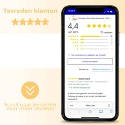 Coooper Donut Hondenmand - Fluffy Hondenmand - 100 Cm - XXL - Wasbaar - Pluche 14 Coooper Donut Hondenmand - Fluffy Hondenmand - 100 Cm - XXL - Wasbaar - Pluche -Hondenbenodigdheden Winkel 1200x1200 187