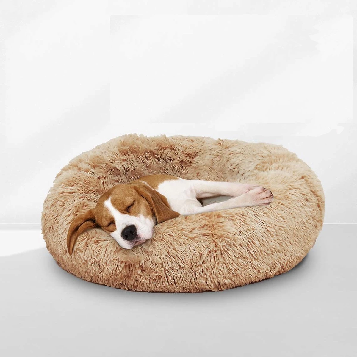 Peaceful Pooch S - Pluizig Hondenbed - 58cm Diameter - Opvouwbaar - In Verschillende Maten. Kattenbed - Wasbaar - Uitneembare Vulling - Ontspant Gewrichten En Spieren - Anti-slip Noppenbodem 1 Peaceful Pooch S - Pluizig Hondenbed - 58cm Diameter - Opvouwbaar - In Verschillende Maten. Kattenbed - Wasbaar - Uitneembare Vulling - Ontspant Gewrichten En Spieren - Anti-slip Noppenbodem