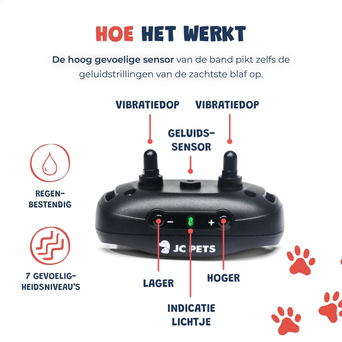 Anti Blafband - Blafband Voor Honden - Anti Blaf Apparaat - Blafband - Diervriendelijk & Zonder Schok 9 Anti Blafband - Blafband Voor Honden - Anti Blaf Apparaat - Blafband - Diervriendelijk & Zonder Schok - Afbeelding 9