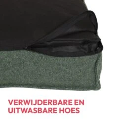 Snoozle Orthopedische Hondenmand - Zacht En Luxe Hondenkussen - Hondenbed - Wasbaar - Hondenmanden - 120 X 90 Cm - Groen -Hondenbenodigdheden Winkel 1200x1200 282