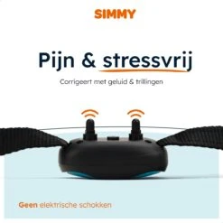 Simmy Anti Blafband - Diervriendelijke Opvoedingshalsband - Zwart En Blauw - Diervriendelijk - Zonder Schok - Anti Blaf Band Voor Grote En Kleine Honden -Hondenbenodigdheden Winkel 1200x1200 40