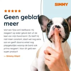 Simmy Anti Blafband - Diervriendelijke Opvoedingshalsband - Zwart En Blauw - Diervriendelijk - Zonder Schok - Anti Blaf Band Voor Grote En Kleine Honden -Hondenbenodigdheden Winkel 1200x1200 43