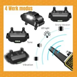 W&Z® Anti Blafband Inclusief Afstandsbediening- 3-60KG - Diervriendelijk - Zonder Schok - Vibratie/Audio/Licht - Anti Blaf Band - Water Bestendig 15 W&Z® Anti Blafband Inclusief Afstandsbediening- 3-60KG - Diervriendelijk - Zonder Schok - Vibratie/Audio/Licht - Anti Blaf Band - Water Bestendig -Hondenbenodigdheden Winkel 1200x1200 46