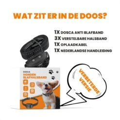 DOSCA® Anti Blafband - Anti Blaf Apparaat - Blafband Voor Honden - Zonder Schok En Diervriendelijk -Hondenbenodigdheden Winkel 1200x1200 9