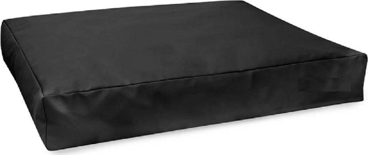 Topmast Comfortbag Hondenkussen Leatherlook Zwart Leer - Zachte Vulling 100 X 70 X 15 Cm 1 Topmast Comfortbag Hondenkussen Leatherlook Zwart Leer - Zachte Vulling 100 X 70 X 15 Cm