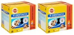 Pedigree Dentastix Mini Hond Voordeelpak - Gebitsverzorgende Hondensnack - 2 X 56 Stuks -Hondenbenodigdheden Winkel 1200x569