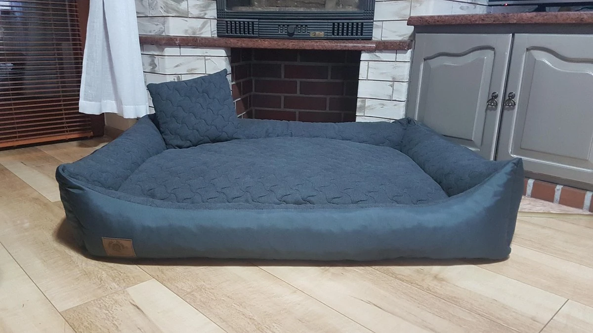 Merkloos XXL Hondenbed Van Kunstleer - Hondenkussen Hondensofa Kattenbed Hondenkorf - Waterdicht - ZWART 2 Merkloos XXL Hondenbed Van Kunstleer - Hondenkussen Hondensofa Kattenbed Hondenkorf - Waterdicht - ZWART - Afbeelding 2