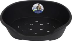 Flamingo - Hondenmand Domus - S - Zwart - 50/58 X 38 X 20 Cm -Hondenbenodigdheden Winkel 1200x695