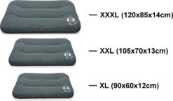 Hondenkussen XL - Donkergrijs - 60 X 90 X 12 -Hondenbenodigdheden Winkel 1200x705