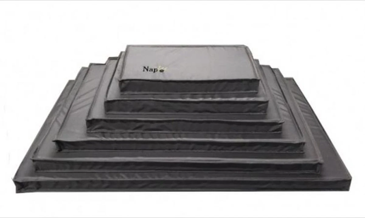 NapZZZ Benchkussen Waterproof Zwart Maat XXL: 120 X 74 X 5 Cm 3 NapZZZ Benchkussen Waterproof Zwart Maat XXL: 120 X 74 X 5 Cm - Afbeelding 3