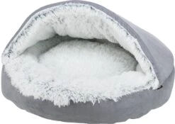 Trixie Hondenmand Donut Harvey Grijs / Wit-Zwart - 70X70 CM -Hondenbenodigdheden Winkel 1200x852