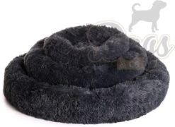 Fluffy Donut Antracite 100 Cm (L) Dogs&Co -Hondenbenodigdheden Winkel 1200x875