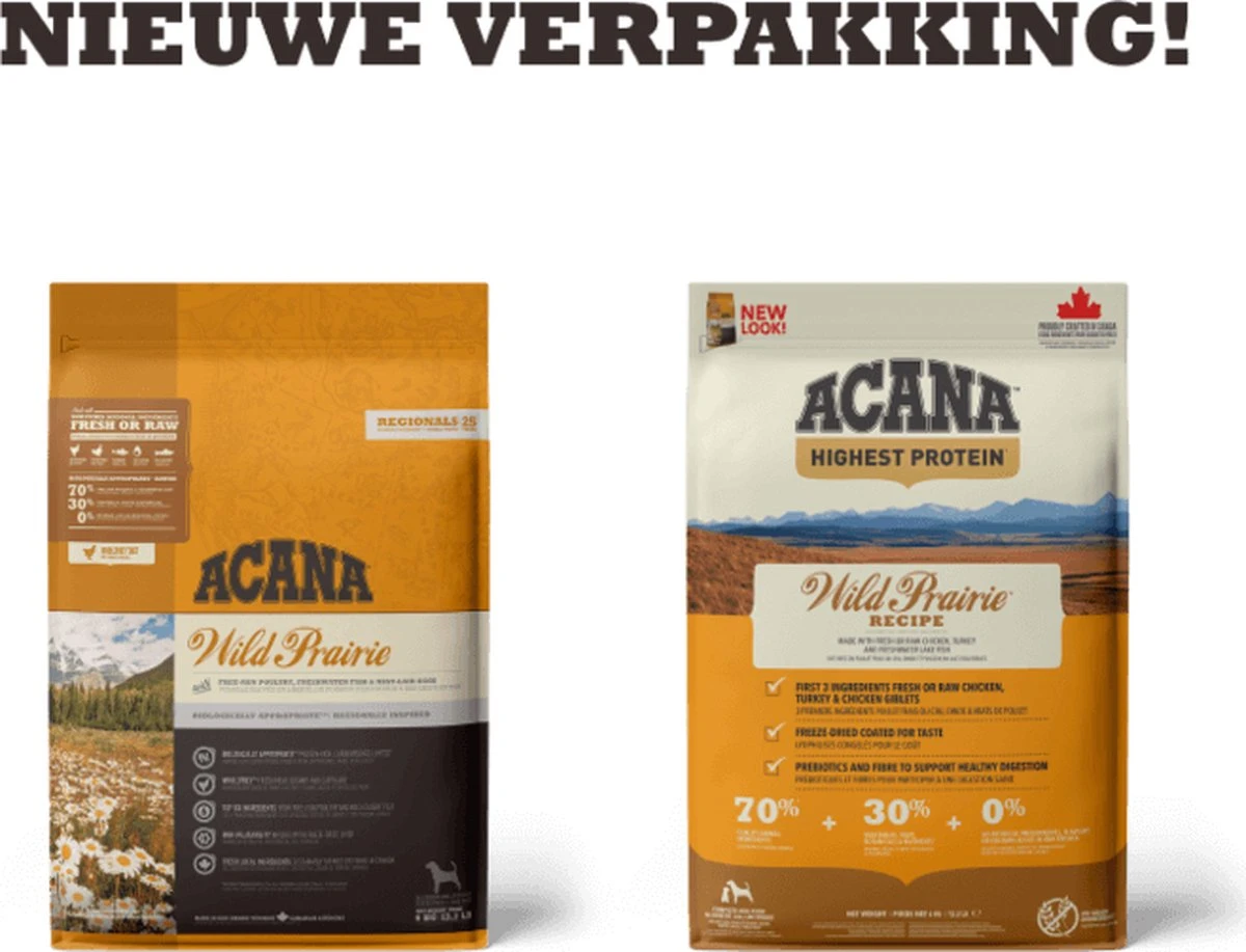 Acana Regionals Wild Prairie Dog 11,4 Kg - Hond 17 Acana Regionals Wild Prairie Dog 11,4 Kg - Hond - Afbeelding 17