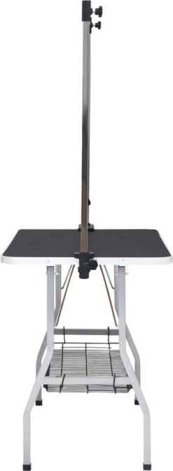 VIDAXL Hondentrimtafel Verstelbaar Met 2 Lussen En Opbergschap -Hondenbenodigdheden Winkel 441x1200