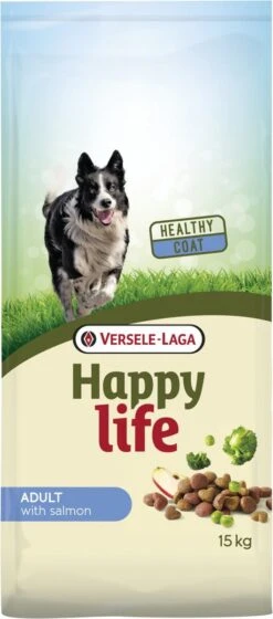 Happy Life Life Adult - Zalm - Hondenvoer - 15 Kg