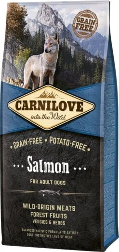 Carnilove Adult Granenvrij Hondenvoer Zalm 12kg Met 70% Vis! 11 Carnilove Adult Granenvrij Hondenvoer Zalm 12kg Met 70% Vis! -Hondenbenodigdheden Winkel 571x1200