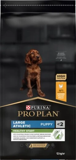 Pro Plan Healthy Start Puppy Large Athletic - Honden Droogvoer - Kip - 12 Kg -Hondenbenodigdheden Winkel 573x1200 2
