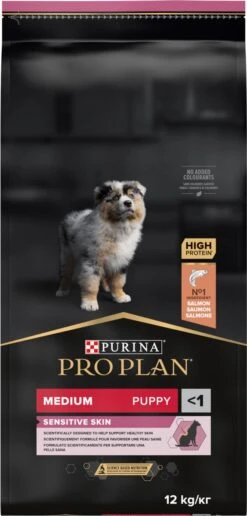 Pro Plan Medium Puppy Sensitive Skin - Honden Droogvoer - Zalm - 12 Kg -Hondenbenodigdheden Winkel 574x1200 1