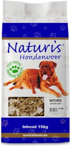 Naturis Krokante Brok Senior Light 15kg