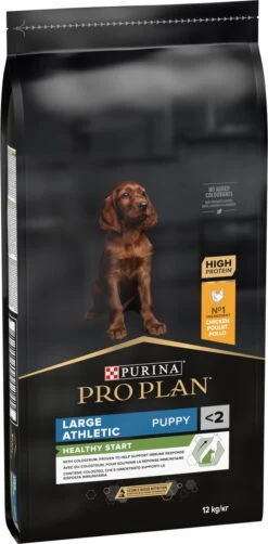 Pro Plan Healthy Start Puppy Large Athletic - Honden Droogvoer - Kip - 12 Kg -Hondenbenodigdheden Winkel 590x1200