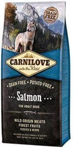 Carnilove Adult Granenvrij Hondenvoer Zalm 12kg Met 70% Vis! 13 Carnilove Adult Granenvrij Hondenvoer Zalm 12kg Met 70% Vis! -Hondenbenodigdheden Winkel 591x1200