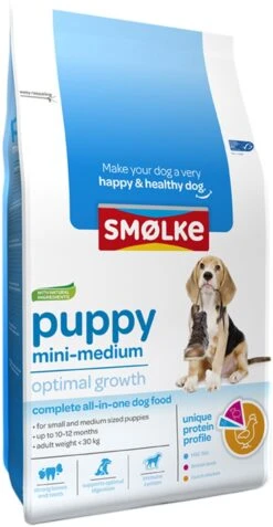 Smolke Puppy Hondenvoer - Mini/medium - 3 Kg 39 Smolke Puppy Hondenvoer - Mini/medium - 3 Kg -Hondenbenodigdheden Winkel 621x1200 3