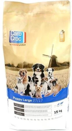 Carocroc Puppy Large Breed 15 KG 22 Carocroc Puppy Large Breed 15 KG -Hondenbenodigdheden Winkel 658x1200 1
