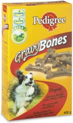 Pedigree Biscrok Gravy Bones Hondensnacks - 7 X 400 Gr -Hondenbenodigdheden Winkel 716x1200
