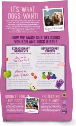 Edgard & Cooper Verse Hert & Scharreleend Adult - Hondenvoer - 12 Kg -Hondenbenodigdheden Winkel 725x1200 1